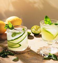 Pepi-gin con hierbabuena