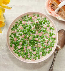 Creamed Peas and Ham