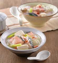 洋蔥鮭魚清湯