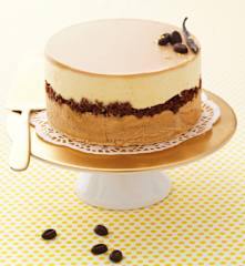 Gâteau au café et à la vanille
