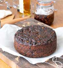 Traditional Christmas cake