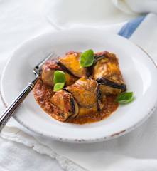 Eggplant cannelloni