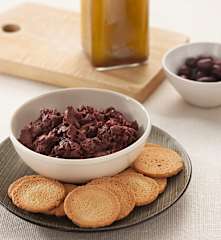 Olivada y aceite de oliva negra de Aragón