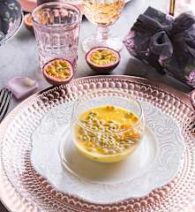 Panna cotta al frutto della passione (per 2 persone) (senza glutine)