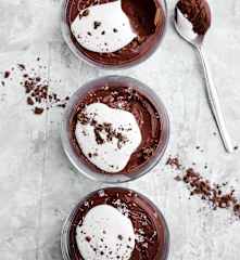 Vegansk chokolademousse