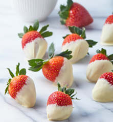 Temperado de chocolate blanco o de leche (sembrado)