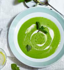 Erbsen-Minz-Suppe