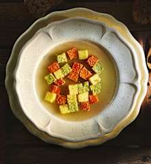 Minestra imperiale tricolore