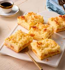 Mandarinen-Schmand-Kuchen mit Kokoshaube