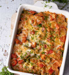 Riso al forno con maiale (senza glutine)