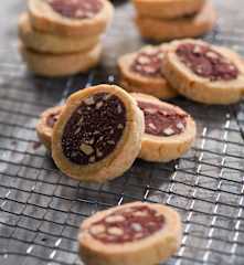 Čokoládovo-mandlová kolečka