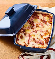 Lasagne salsiccia e mozzarella