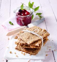 Walnuss-Knäckebrot