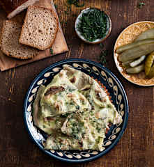 Prażnica z wędzoną makrelą na Varomie