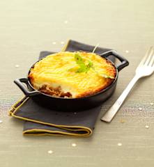 Parmentier de sanglier aux pleurotes