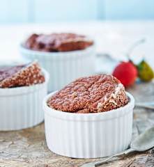 Soufflé de chocolate (sin harina ni leche)