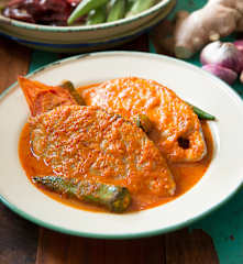 Asam pedas ikan (spicy tamarind fish)