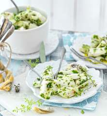 Seiches marinées à l'huile d'olive et au citron