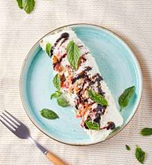 Caprese Egg White Omelet
