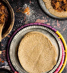 Pan etíope (Injera)