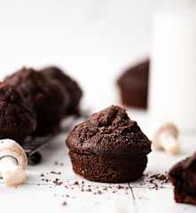 蘑菇巧克力麦芬