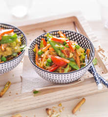 Warzywny stir-fry z curry