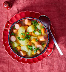 Erbsen-Möhren-Eintopf