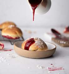 Panini dolci alle prugne