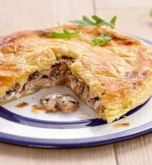 Mushroom pie