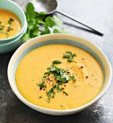 Mouliné de lentilles corail à l'indienne