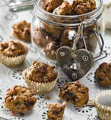 Ořechovo-datlové hrudky