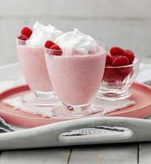 Raspberry Meringue Milkshake