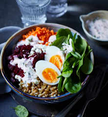 Grünkern-Bowl