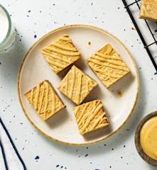 Maple Blondies with Maple Brown Butter Icing