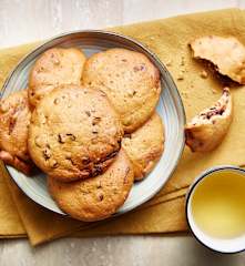 Cookies fourrés à la pâte à tartiner