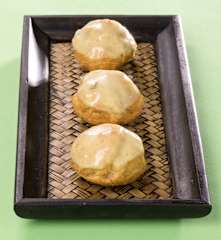 Bignè con crema al pistacchio