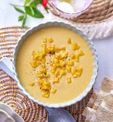 Curry-Mango-Sauce zum Grillen (vegan)
