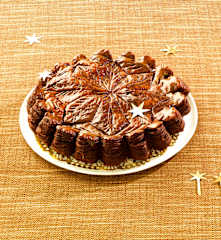 Galette des rois al cioccolato