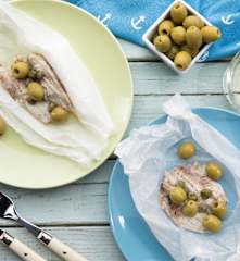 Triglie con marinata di capperi e olive