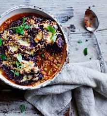 Cottage pie with purple mash (Toddlers and beyond)