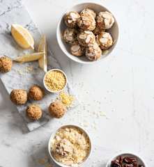 Cytrynowo-kokosowe kulki jaglane