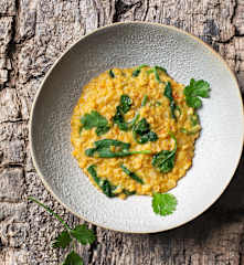 Dhal cu lapte de cocos