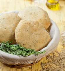 Pane arabo al rosmarino con za'hatar