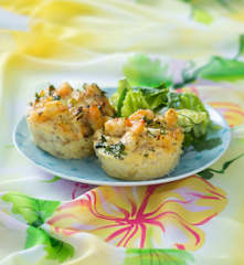 Mini pad Thai frittatas