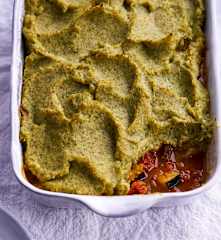 Empadão vegetariano