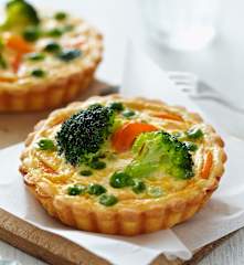 Mini-Gemüse-Quiches