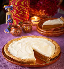 Pie de batata enmielada