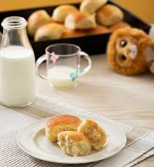 Panecillos de leche y mantequilla (Butter rolls)