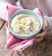 Merlan et purée de céleri-rave