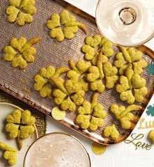 pikante Glückskleeblätter